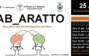 Domani ad Oria “Lab_aratto”, mercatino del baratto e del prestito del libro