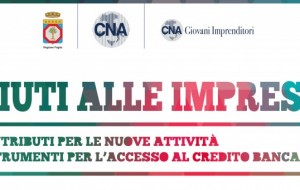 Aiuti alle imprese: lunedì incontro CNA ad Ostuni su contributi alle attività e accesso al credito