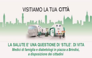 Visitiamo la tua città: giovedì 24 medici in piazza a Brindisi a disposizione dei cittadini