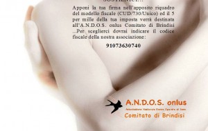 Andos: sabato giornata di sensibilizzazione per la prevenzione del Tumore al Seno