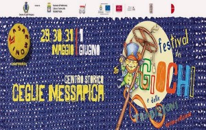 Dal 29 Maggio a Ceglie il X Festival dei Giochi e delle Tradizioni