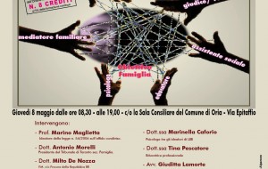 Giovedì 8 ad Oria la giornata di studio “Lavor(œ)rete: obiettivo famiglia”