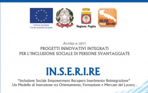 Domani la giornata conclusiva del progetto I.N.S.E.R.I.RE