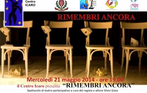 Mercoledì 21 teatro partecipativo per i malati di Alzheimer