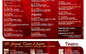 Cinema e Teatro “Sotto le Stelle”: il programma della rassegna estiva dell’Arena Roma