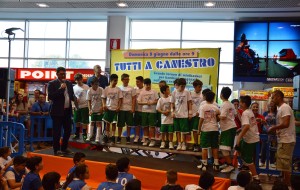 Grande successo per “Minibasket in Galleria”