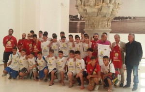 Il Presidente Regionale CONI incontra le squadre del Torneo  “Brindisi, Porta del Salento”