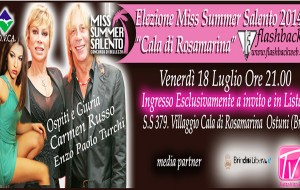 Miss Summer Salento a Rosamarina con Carmen Russo e Enzo Paolo Turchi