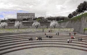 Ceglie: parte la riqualificazione del terreno adiacente il Municipio