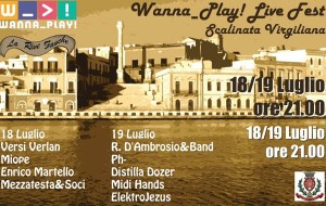 Wanna_Play! Live Fest: oggi e domani talenti locali si esibiscono alle Colonne Romane
