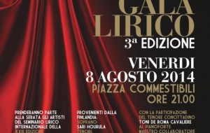 Venerdì 8 a Mesagne la III Edizione del Gran Galà Lirico