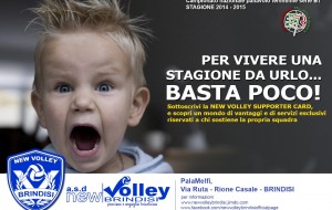 La New Volley Brindisi presenta la Carta del Tifoso