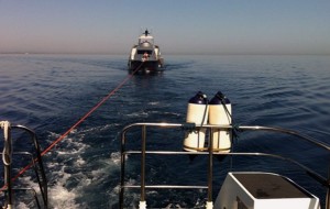 Yacht in panne a largo di Punta Riso: 4 turisti salvati da Capitaneria e Vigili del Fuoco