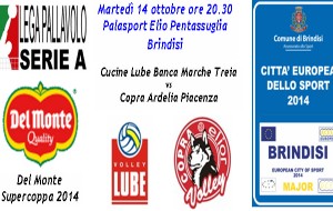Supercoppa volley a Brindisi: infoticket