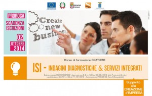 Corso gratuito ISI: iscrizioni prorogate al 2 Ottobre