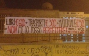 Primo giorno di scuola, UDS: “vogliamo l’istruzione gratuita”
