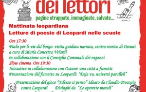 Venerdì ad Ostuni  la decima edizione della “Festa dei lettori”