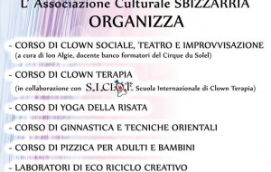 I corsi dell’Associazione Sbizzaria: tra l’altro teatro, clownterapia, pizzica e ginnastica orientale