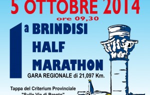 Città Europea dello Sport: domani si corre la I Brindisi Half Marathon