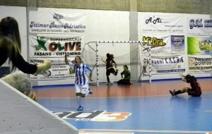 Real Five Fasano: ampia vittoria nell’esordio interno in serie A
