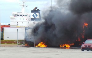 Incendio trailers Costa Morena: le precisazioni dell’Authority