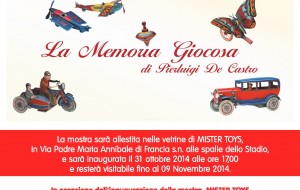 A Francavilla la II mostra del giocattolo antico