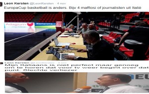 Brindisini mafiosi e sfigati: la New Basket Brindisi protesta contro giornalista olandese