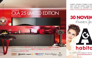 Habitat Azzarito presenta la nuova cucina Ola 25 Limited Edition Snaidero