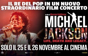 Michael Jackson: approda a Brindisi per due soli giorni il film dedicato al Re del Pop