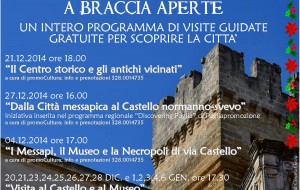 Mesagne a Natale: la storia ti accoglie a braccia aperte