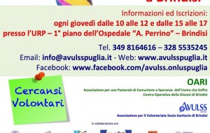 Il 7 Gennaio parte il corso base per il volontariato Socio-Sanitario