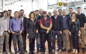 I dirigenti del Den Bosch in visita a Cantine Due Palme