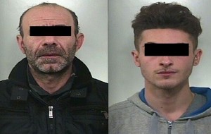 Droga nel negozio di alimentari: arrestati padre e figlio