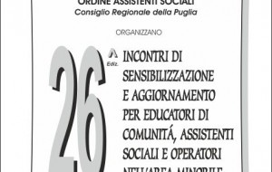 A Fasano tornano gli Incontri di sensibilizzazione e aggiornamento per operatori di comunità