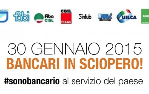 Sciopero bancari: presidio in Piazza Vittoria