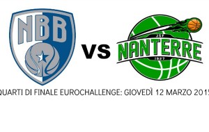 Eurochallenge: da oggi i biglietti per New Basket Brindisi-Nanterre