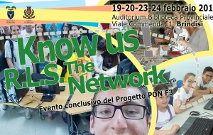 Know us ! R.L.S. the Network: 300 studenti di Brindisi presentano le loro idee innovative