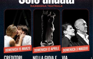Meridiani Perduti presenta “Solo Andata”, la minirassegna teatrale del Dopolavoro