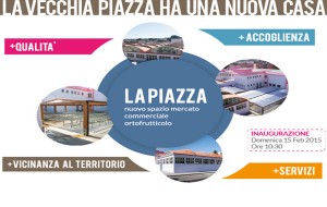 Domenica si inaugura il nuovo mercato ortofrutticolo. Sarà aperto anche dalle 17.00 alle 20.00