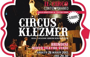 Al Teatro Verdi di Brindisi arriva la magia di “Circus Klezmer”