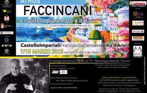 Un monologo teatrale chiude la mostra di Athos Faccincani