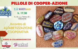 “Pillole di cooper-azione” all’Opificio Sociale di Mesagne