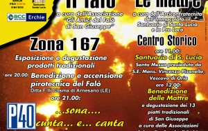 Erchie rinnova la tradizione con il falò e le Mattre di San Giuseppe