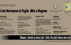 Giovedì 23 il III incontro di studi “L’età Normanna in Puglia. Mito e Ragione”