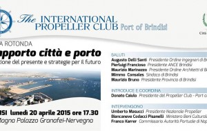 Il rapporto Città-Porto: tra gestione del presente e strategie per il futuro. Convegno del Propeller Club