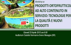 Progetto Ofralser: a Mesagne tecnici, produttori e ricercatori a convegno sulle frontiere dell’agroalimentare