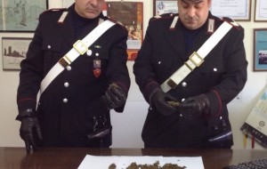 In casa con 200 grammi di marijuana: arrestato