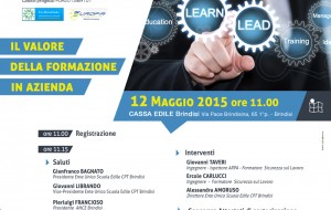 Scuola Edile: martedì l’evento finale del corso “Il valore della formazione in Azienda”