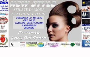 Stasera New Style, evento di moda e solidarietà con Lory Del Santo