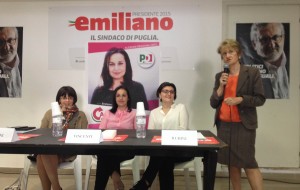 L’On. Marina Sereni a Brindisi a sostegno delle donne